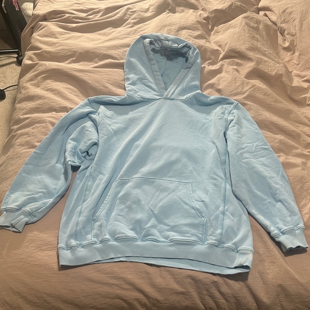 Aerie Soft Blue Casual Hoodie